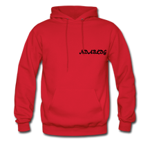 Load image into Gallery viewer, 'LADIES LOVE ME " Men's NDABLDG HOODIE - red