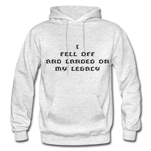 Load image into Gallery viewer, Landed on my legacy Men's Hoodie - light heather gray