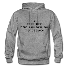 Load image into Gallery viewer, Landed on my legacy Men's Hoodie - graphite heather