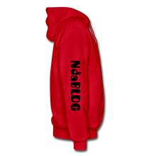 Load image into Gallery viewer, DONT HATE ME 'HAYE THE GAME NDABLDG HOODIES - red