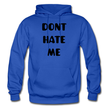 Load image into Gallery viewer, DONT HATE ME 'HAYE THE GAME NDABLDG HOODIES - royal blue