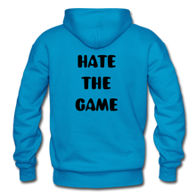 Load image into Gallery viewer, DONT HATE ME 'HAYE THE GAME NDABLDG HOODIES - turquoise