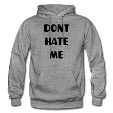 Load image into Gallery viewer, DONT HATE ME 'HAYE THE GAME NDABLDG HOODIES - graphite heather
