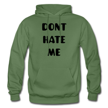 Load image into Gallery viewer, DONT HATE ME 'HAYE THE GAME NDABLDG HOODIES - military green