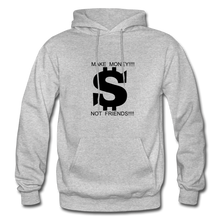 Load image into Gallery viewer, NDABLDG "MAKE MONEY "Men's Hoodie - heather gray
