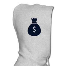 Load image into Gallery viewer, NDABLDG "MAKE MONEY "Men's Hoodie - heather gray