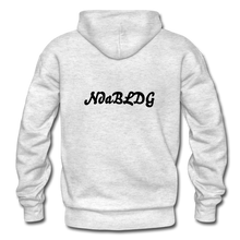 Load image into Gallery viewer, NDABLDG "MAKE MONEY "Men's Hoodie - light heather gray