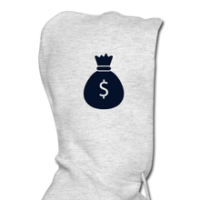 Load image into Gallery viewer, NDABLDG "MAKE MONEY "Men's Hoodie - light heather gray
