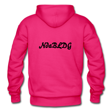 Load image into Gallery viewer, NDABLDG "MAKE MONEY "Men's Hoodie - fuchsia