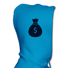 Load image into Gallery viewer, NDABLDG "MAKE MONEY "Men's Hoodie - turquoise