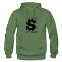 Load image into Gallery viewer, NDABLDG "MAKE MONEY "Men's Hoodie - military green
