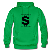 Load image into Gallery viewer, NDABLDG "MAKE MONEY "Men's Hoodie - kelly green