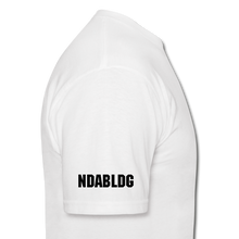 Load image into Gallery viewer, "DONT HATE ME""HATE THE GAME" T-SHIRT - white