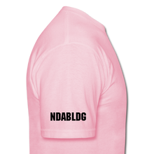 Load image into Gallery viewer, "DONT HATE ME""HATE THE GAME" T-SHIRT - light pink