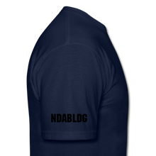 Load image into Gallery viewer, "DONT HATE ME""HATE THE GAME" T-SHIRT - navy