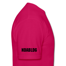 Load image into Gallery viewer, "DONT HATE ME""HATE THE GAME" T-SHIRT - fuchsia