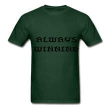 Load image into Gallery viewer, "ALWAYS WINNING" NdaBLDG T-SHIRT - forest green