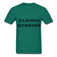 Load image into Gallery viewer, "ALWAYS WINNING" NdaBLDG T-SHIRT - petrol
