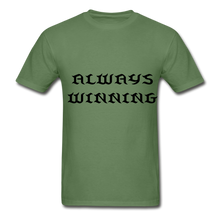 Load image into Gallery viewer, "ALWAYS WINNING" NdaBLDG T-SHIRT - military green