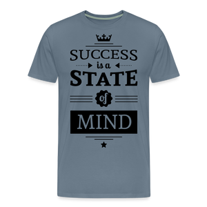 Men's Premium T-Shirt - steel blue