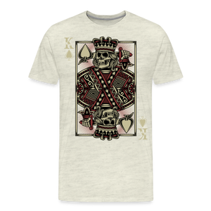 Men's Premium T-Shirt - heather oatmeal