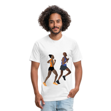 Load image into Gallery viewer, Fitted Cotton/Poly T-Shirt by Next Level - white

