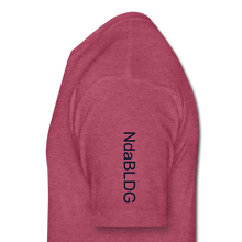 Load image into Gallery viewer, Fitted Cotton/Poly T-Shirt by Next Level - heather burgundy
