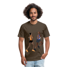 Load image into Gallery viewer, Fitted Cotton/Poly T-Shirt by Next Level - heather espresso
