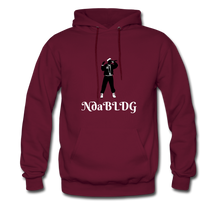 Load image into Gallery viewer, NdaBLDG &quot;Mc&quot;Men&#39;s Hoodie - burgundy
