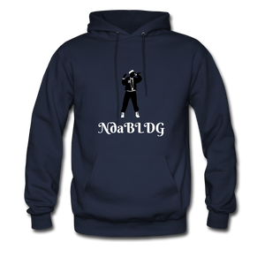 NdaBLDG "Mc"Men's Hoodie - navy