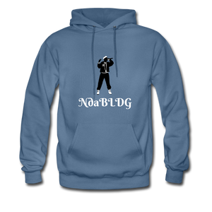 NdaBLDG "Mc"Men's Hoodie - denim blue