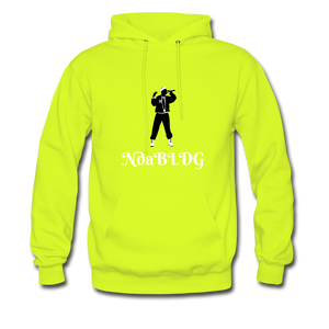 NdaBLDG "Mc"Men's Hoodie - safety green