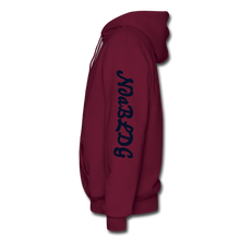 Load image into Gallery viewer, NdaBLDG TOP PRIZE FIGHTER Men&#39;s Hoodie - burgundy
