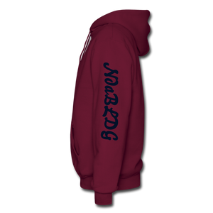 NdaBLDG TOP PRIZE FIGHTER Men's Hoodie - burgundy