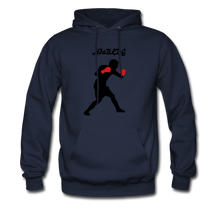 Load image into Gallery viewer, NdaBLDG TOP PRIZE FIGHTER Men&#39;s Hoodie - navy
