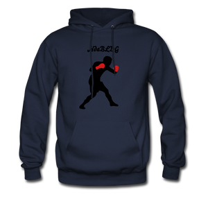 NdaBLDG TOP PRIZE FIGHTER Men's Hoodie - navy