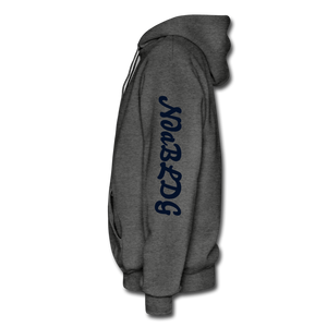 NdaBLDG TOP PRIZE FIGHTER Men's Hoodie - charcoal gray