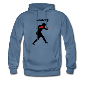 NdaBLDG TOP PRIZE FIGHTER Men's Hoodie - denim blue
