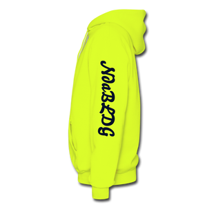 NdaBLDG TOP PRIZE FIGHTER Men's Hoodie - safety green