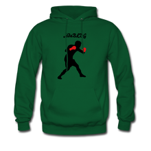 Load image into Gallery viewer, NdaBLDG TOP PRIZE FIGHTER Men&#39;s Hoodie - forest green
