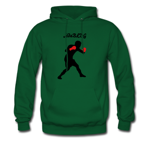 NdaBLDG TOP PRIZE FIGHTER Men's Hoodie - forest green