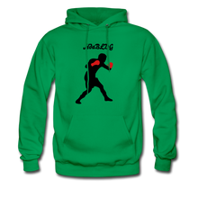 Load image into Gallery viewer, NdaBLDG TOP PRIZE FIGHTER Men&#39;s Hoodie - kelly green
