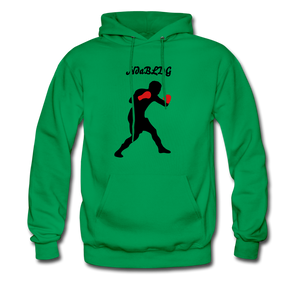 NdaBLDG TOP PRIZE FIGHTER Men's Hoodie - kelly green
