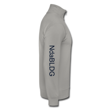 Load image into Gallery viewer, NdaBLDG &quot;BLACK LOVE &quot; WOMENS Quarter Zip Pullover - light gray
