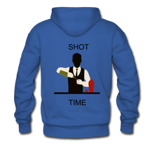 Load image into Gallery viewer, NdaBLDG &quot;SHOT TIME &quot;Men&#39;s Hoodie - royal blue
