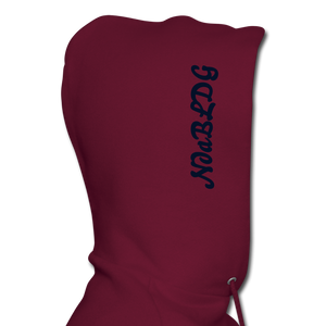 NdaBLDG "SHOT TIME "Men's Hoodie - burgundy