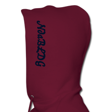 Load image into Gallery viewer, NdaBLDG &quot;SHOT TIME &quot;Men&#39;s Hoodie - burgundy
