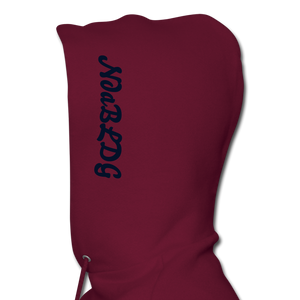 NdaBLDG "SHOT TIME "Men's Hoodie - burgundy