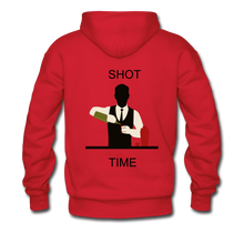 Load image into Gallery viewer, NdaBLDG &quot;SHOT TIME &quot;Men&#39;s Hoodie - red
