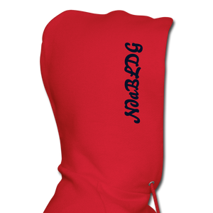 NdaBLDG "SHOT TIME "Men's Hoodie - red
